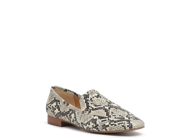 JULIA LEATHER POINTED LOAFERS - Tigbul's Variety Fashion Shop