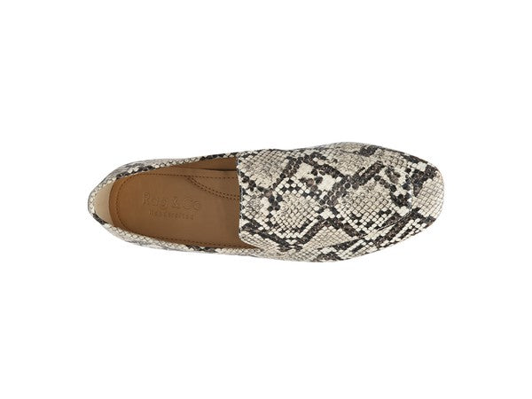 JULIA LEATHER POINTED LOAFERS - Tigbul's Variety Fashion Shop