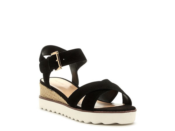 CASA WEDGE SANDALS - Tigbul's Variety Fashion Shop