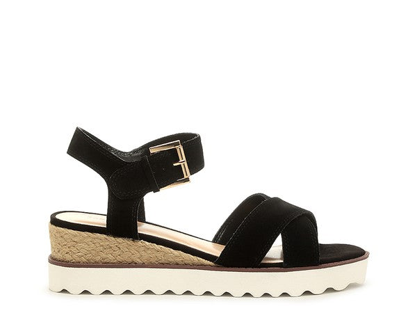 CASA WEDGE SANDALS - Tigbul's Variety Fashion Shop