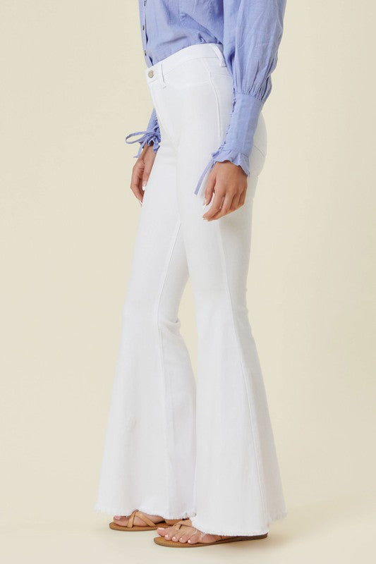 High Waisted Flare Jeans - Tigbul's Variety Fashion Shop
