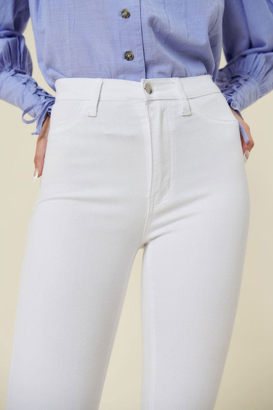High Waisted Flare Jeans - Tigbul's Variety Fashion Shop