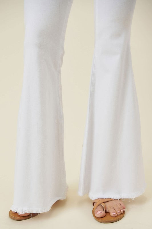High Waisted Flare Jeans - Tigbul's Variety Fashion Shop