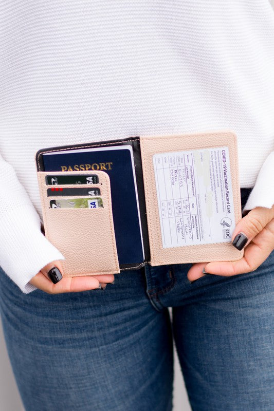Passport and Vaccine Credit Card Wallet - Tigbul's Variety Fashion Shop