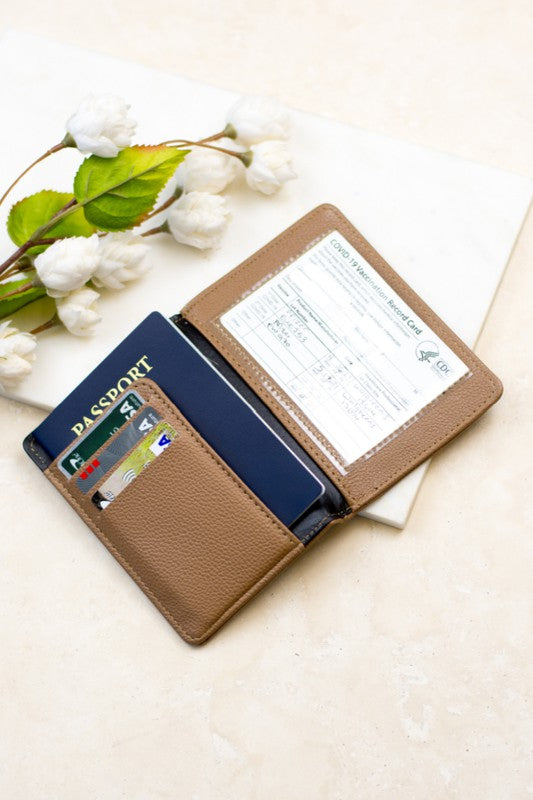 Passport and Vaccine Credit Card Wallet - Tigbul's Variety Fashion Shop