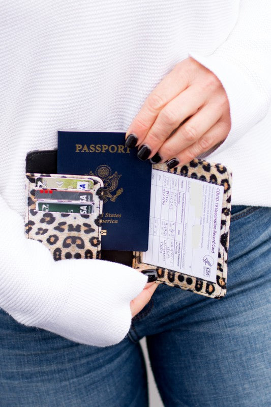 Passport and Vaccine Credit Card Wallet - Tigbul's Variety Fashion Shop