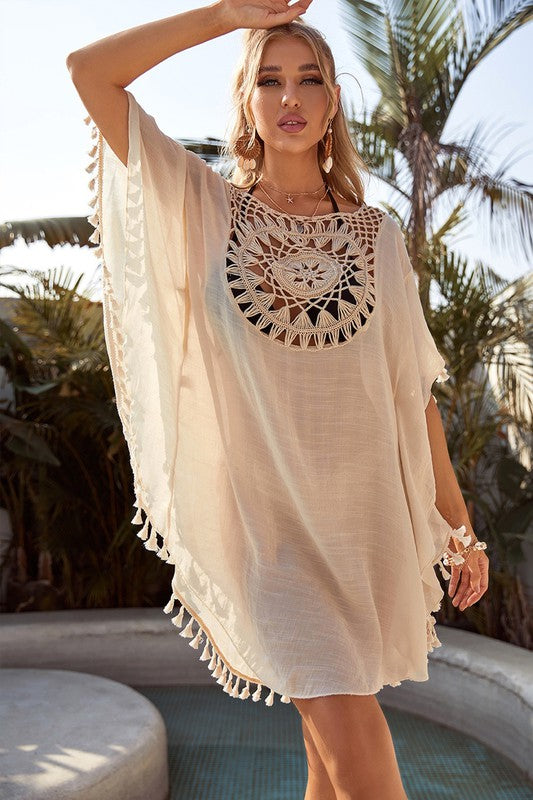 Crochet cover up - Tigbul's Variety Fashion Shop