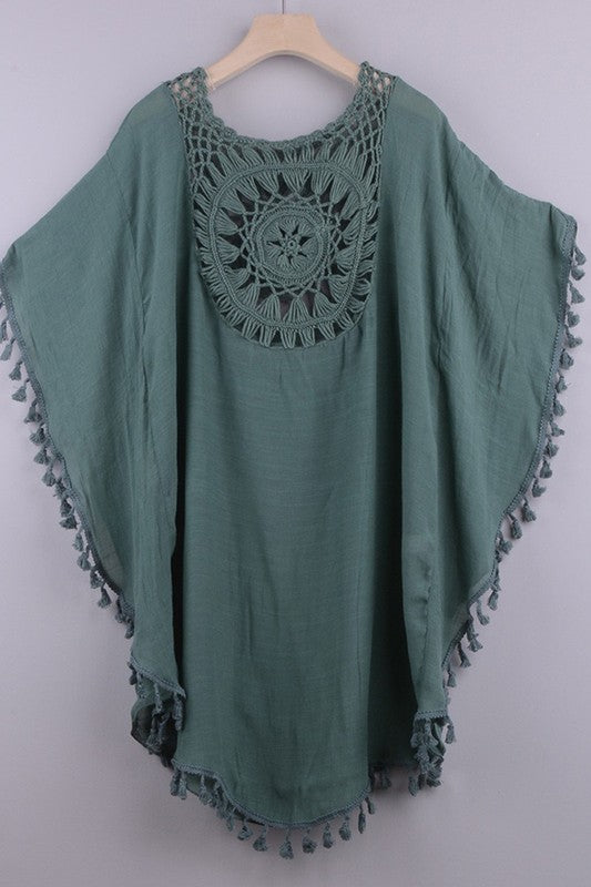 Crochet cover up - Tigbul's Variety Fashion Shop
