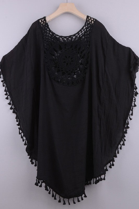 Crochet cover up - Tigbul's Variety Fashion Shop