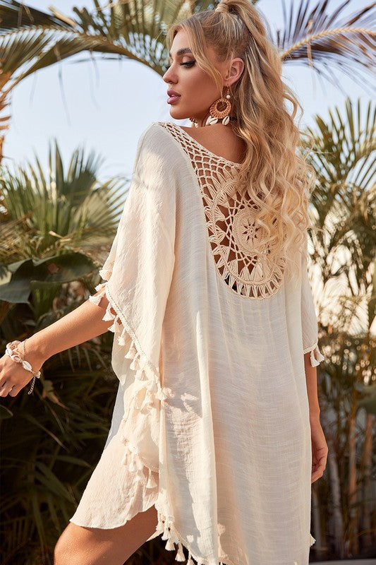 Crochet cover up - Tigbul's Variety Fashion Shop