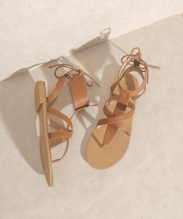 OASIS SOCIETY Blaze - Lace-Up Sandal - Tigbul's Variety Fashion Shop