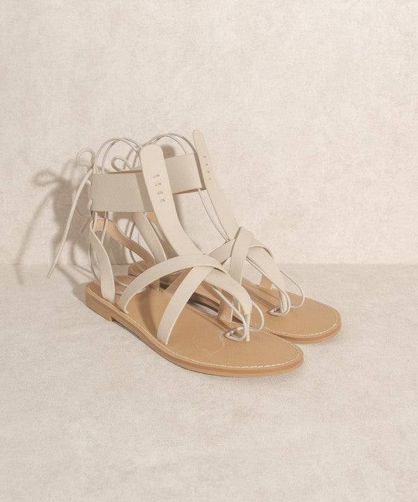 OASIS SOCIETY Blaze - Lace-Up Sandal - Tigbul's Variety Fashion Shop