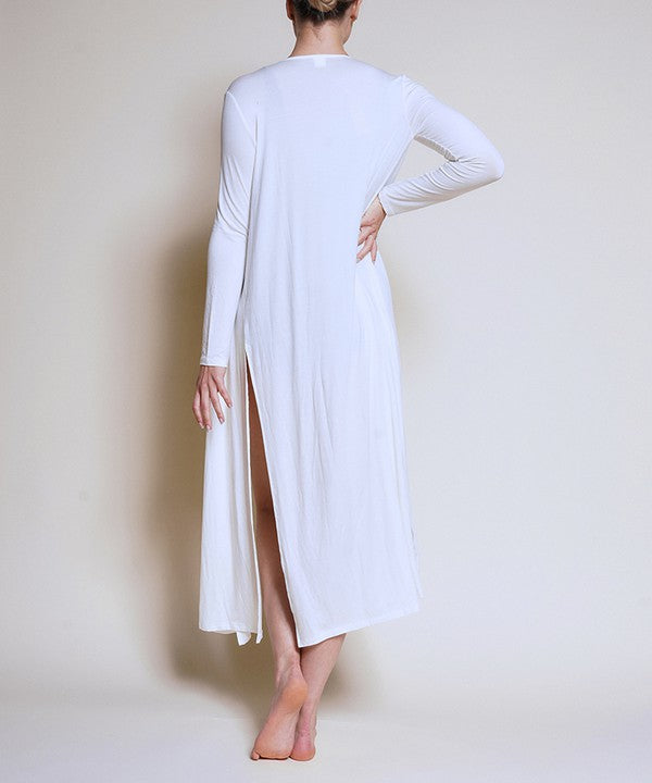 BAMBOO MAXI LONG CARDIGAN - Tigbul's Variety Fashion Shop