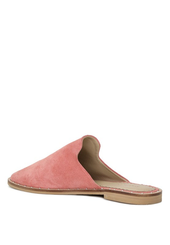 RAG & CO Canvas / Suede Mules - Tigbul's Variety Fashion Shop