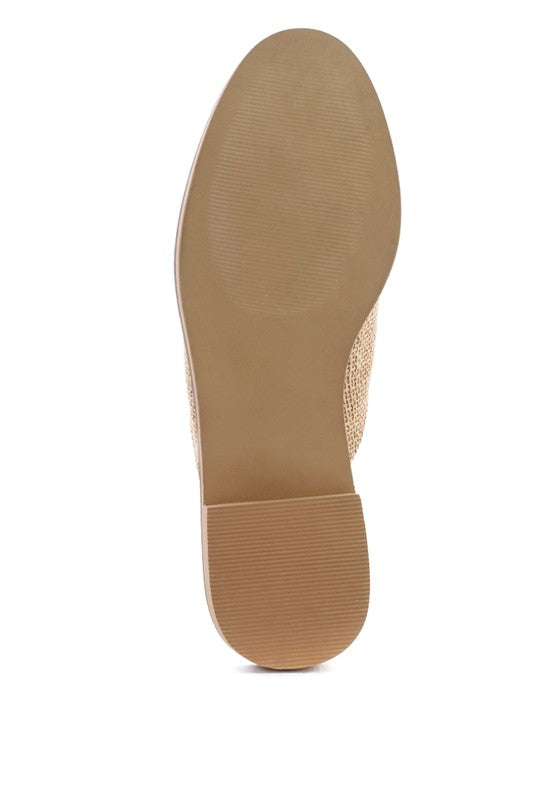 RAG & CO Canvas / Suede Mules - Tigbul's Variety Fashion Shop