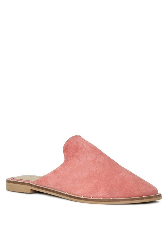 RAG & CO Canvas / Suede Mules - Tigbul's Variety Fashion Shop