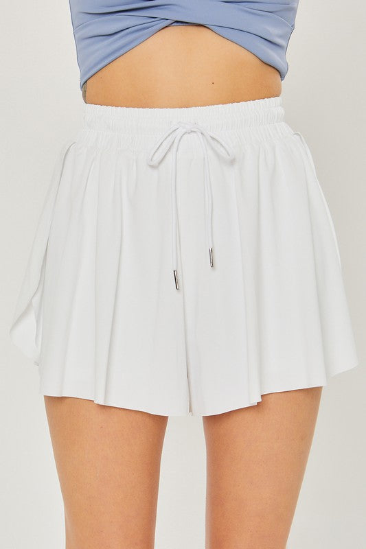 Activewear Two In One Drawstring Shorts - Tigbul's Variety Fashion Shop