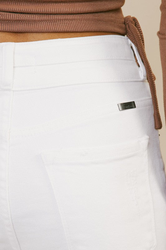 High Rise Slim Straight - Tigbul's Variety Fashion Shop