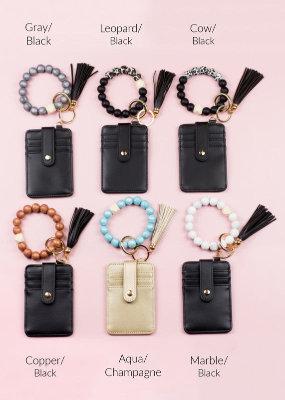 Silicone Key Ring Wallet Bracelet - Tigbul's Variety Fashion Shop