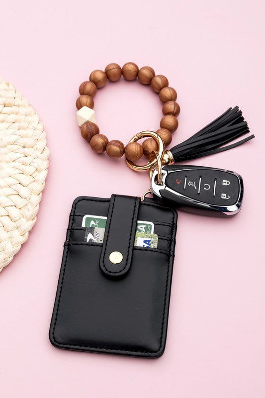 Silicone Key Ring Wallet Bracelet - Tigbul's Variety Fashion Shop