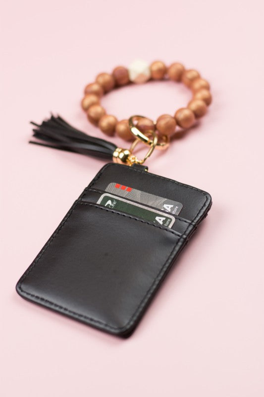Silicone Key Ring Wallet Bracelet - Tigbul's Variety Fashion Shop