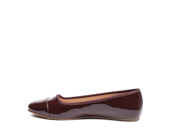 CAMELLA ROUND TOE BALLERINA FLAT SHOES - Tigbul's Variety Fashion Shop
