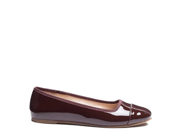CAMELLA ROUND TOE BALLERINA FLAT SHOES - Tigbul's Variety Fashion Shop