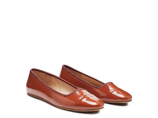 CAMELLA ROUND TOE BALLERINA FLAT SHOES - Tigbul's Variety Fashion Shop