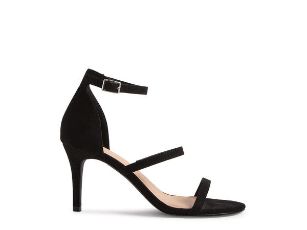 KAZAKI MID HEEL ANKLE STRAP SANDAL - Tigbul's Variety Fashion Shop