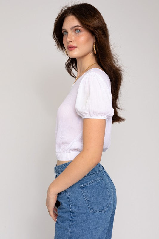 S/S One Shoulder Top - Tigbul's Variety Fashion Shop