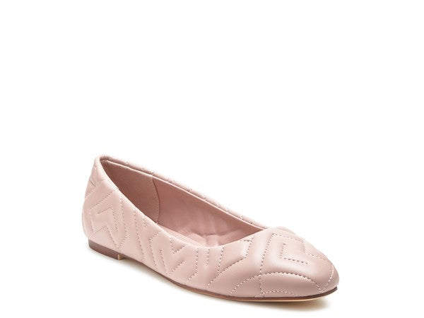 Janice Quilted Ballerina Flats - Tigbul's Variety Fashion Shop