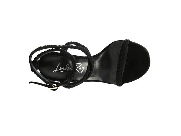 Faux Suede Stiletto Sling Back Sandals - Tigbul's Variety Fashion Shop