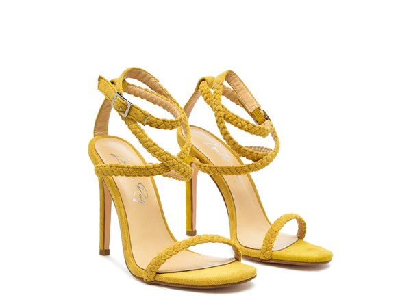 Faux Suede Stiletto Sling Back Sandals - Tigbul's Variety Fashion Shop