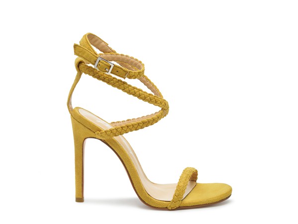 Faux Suede Stiletto Sling Back Sandals - Tigbul's Variety Fashion Shop