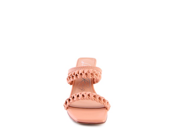 ARNIE Braided Block Heeled Slide on Sandals - Tigbul's Variety Fashion Shop