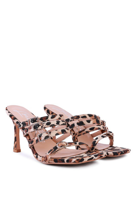 Nyle 3.5” High Heel Sandals - Tigbul's Variety Fashion Shop
