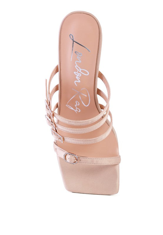 Nyle 3.5” High Heel Sandals - Tigbul's Variety Fashion Shop