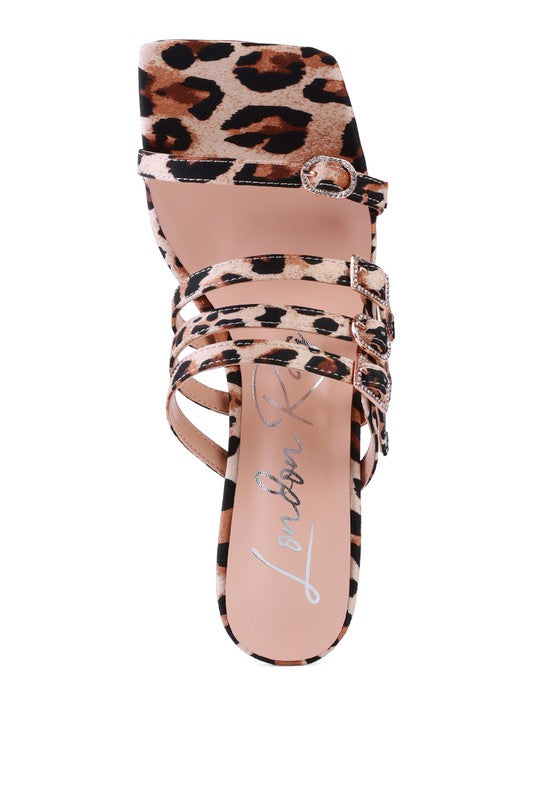 Nyle 3.5” High Heel Sandals - Tigbul's Variety Fashion Shop