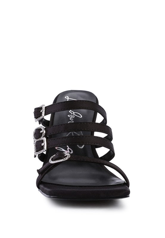 Nyle 3.5” High Heel Sandals - Tigbul's Variety Fashion Shop