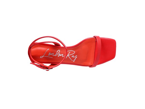 London Rag Block Heel Ankle Strap Sandals - Tigbul's Variety Fashion Shop