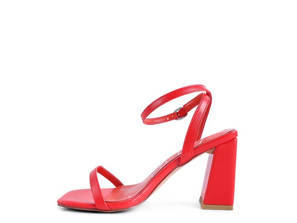 London Rag Block Heel Ankle Strap Sandals - Tigbul's Variety Fashion Shop