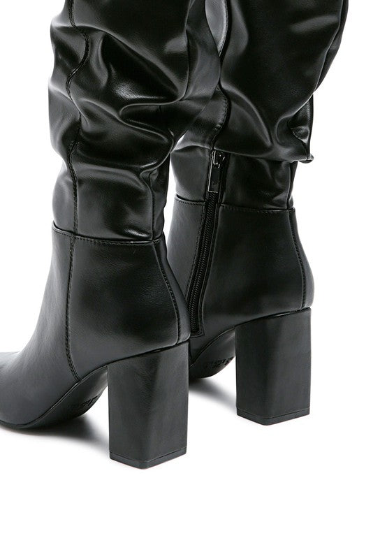 Hanoi Knee High Slouch Boot - Tigbul's Variety Fashion Shop