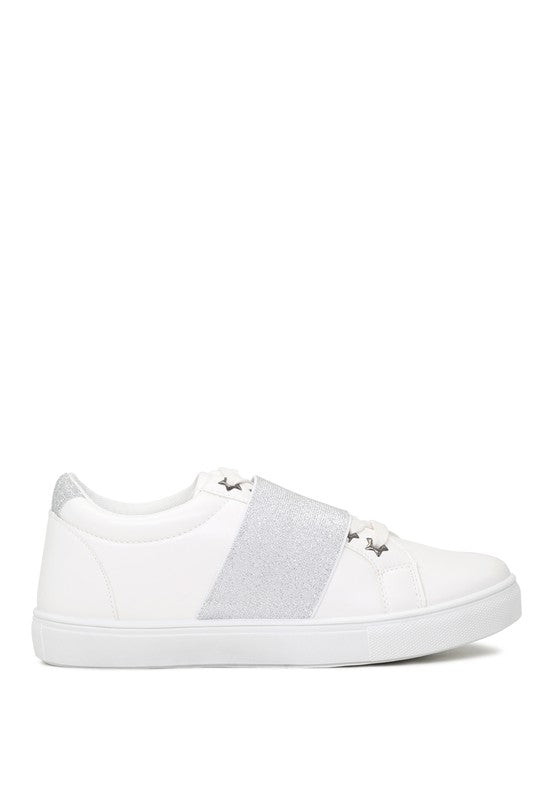 RENI SLIP-ON SNEAKERS WITH ELASTIC BY LONDON RAG - Tigbul's Variety Fashion Shop