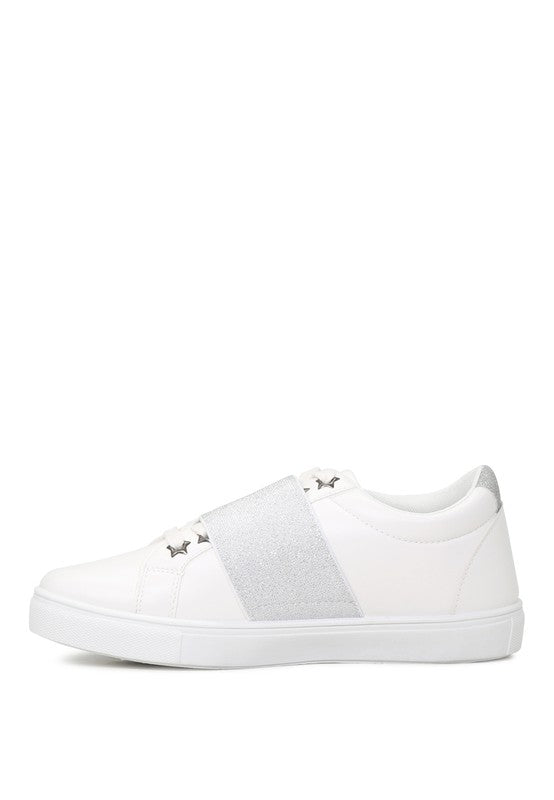 RENI SLIP-ON SNEAKERS WITH ELASTIC BY LONDON RAG - Tigbul's Variety Fashion Shop