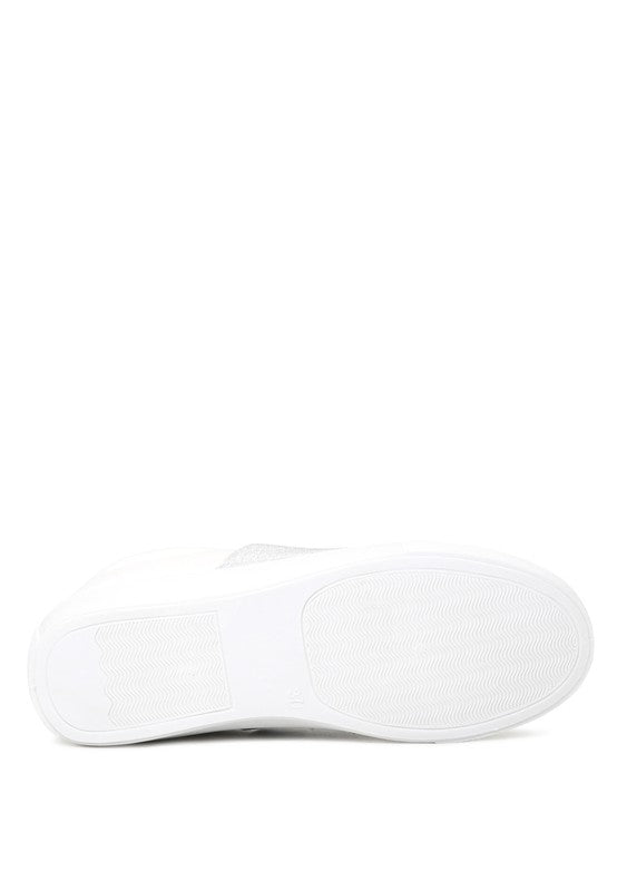 RENI SLIP-ON SNEAKERS WITH ELASTIC BY LONDON RAG - Tigbul's Variety Fashion Shop