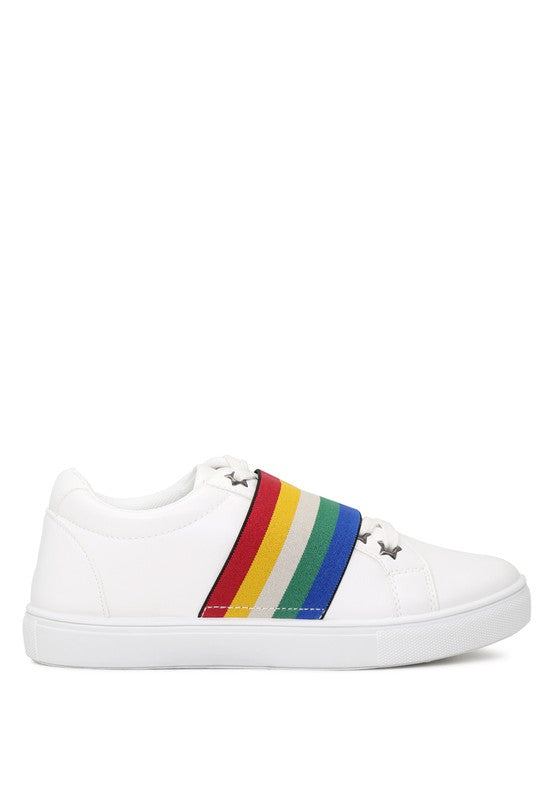 RENI SLIP-ON SNEAKERS WITH ELASTIC BY LONDON RAG - Tigbul's Variety Fashion Shop