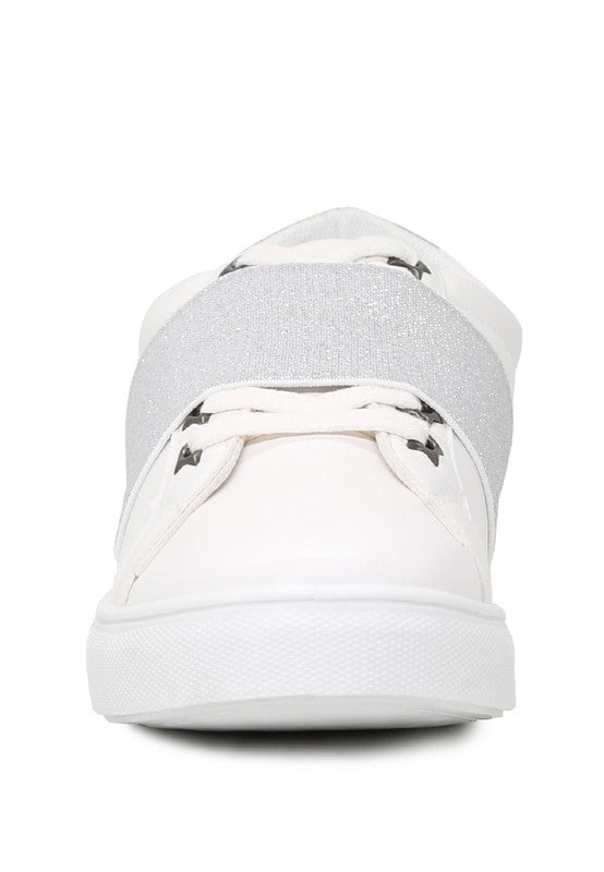 RENI SLIP-ON SNEAKERS WITH ELASTIC BY LONDON RAG - Tigbul's Variety Fashion Shop