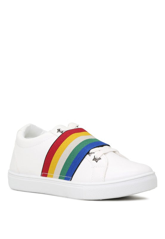 RENI SLIP-ON SNEAKERS WITH ELASTIC BY LONDON RAG - Tigbul's Variety Fashion Shop