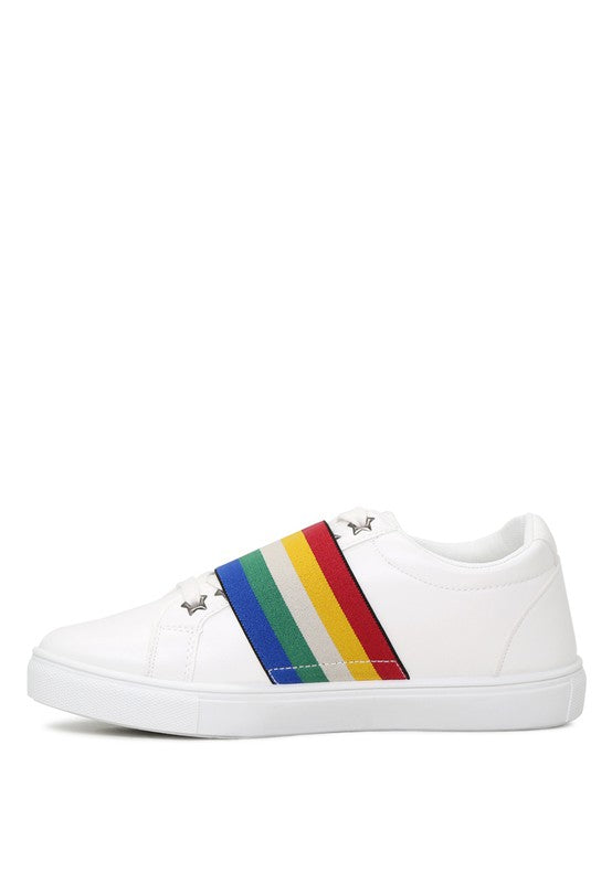 RENI SLIP-ON SNEAKERS WITH ELASTIC BY LONDON RAG - Tigbul's Variety Fashion Shop