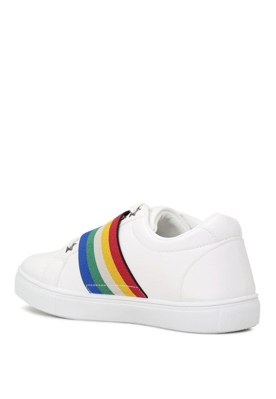 RENI SLIP-ON SNEAKERS WITH ELASTIC BY LONDON RAG - Tigbul's Variety Fashion Shop